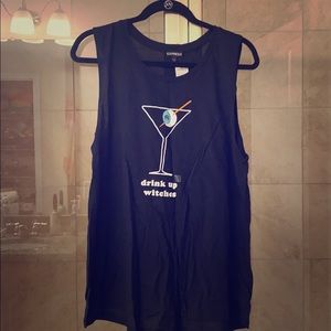 NWT Express Halloween Muscle tee.